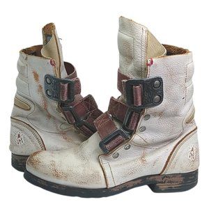 Fly London Stif Military Combat Moto Boot